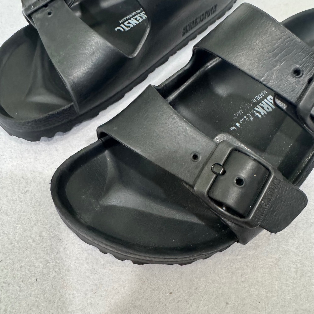 Birkenstock Arizona Essentials EVA Sandals Womens 36 Black Waterproof Slides - Picture 3 of 9